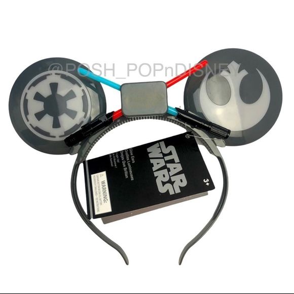 NEW 2021 STAR WARS Light up Disney parks ears - Picture 3 of 4